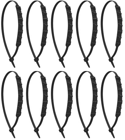 Auto-Schneeketten - Winterreifenketten, Wiederverwendbare Winterreifenketten, Zip -Reifenkabelgürtel | Stück Anti-Rutsch-Ketten, Reifen-Schnee-Schlamm-Ketten, Elektrofahrrad-Reifenketten