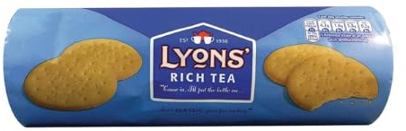 Lyons Rich Tea Biscuits - 300g (Pack 18)