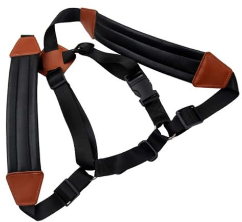 VANZACK Saxophon Schultergurt Verstellbar für Erwachsene und Universeller Saxophon Harness für Klarinette Oboe Fagott Komfortabel und Gewichtsverteilend für Professionelle und Anfänger