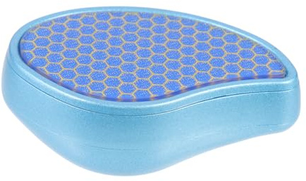 NOLITOY Fußschaber zur Hornhautentfernung mit Nano Glasoberfläche Leichtes Abs Material Ergonomisches Design für Schonende Pediküre und Glatte Fußsohlen