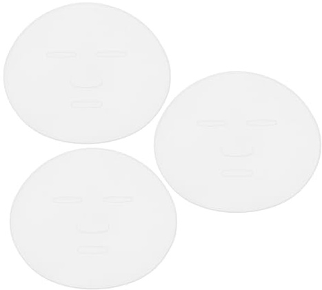 Healvian 3 Stück Silikon Algenmasken Schalen für Frauen Wiederverwendbare Weiße Maskenformen für Zuhause und Professionellen Salon