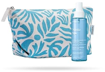 Pupa Nordic Spa Kit 4, eau parfumée, corps tonifiant 150 ml avec actifs rafraîchissants. Huiles essentielles d'orange, bois de cèdre, menthe poivrée, sauge officinalis, patchouli + pochettes en tissu