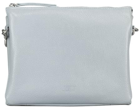 Jost Leder Schultertasche Umhängetasche Vika Shoulder Bag Misty Blue blaugrau