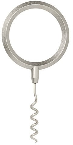 Unbekannt Räder 13731 PET Vino - Drehmoment - Korkenzieher - Silber - Ø 7cm - Länge: 14 cm