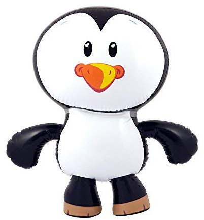 Henbrandt 3XINFLATABLE Penguin Giant 56CM Blow UP Novelty Animal Party Toy
