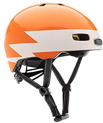 Nutcase Kinder Fahrradhelm Little Nutty MIPS Gloss, Lightning, 48-52 cm, 10001