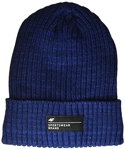 4F Men's H4Z20-CAM006-31M Mütze, Navy pers, Medium
