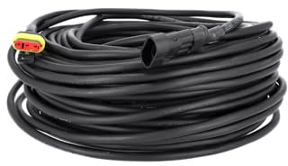 Niederspannungskabel für Husqvarna AUTOMOWER 115H, 310 Mark II, 315X, 315 Mark II, 405X, 415X, 420, 430X, 430XH, X-Line – Verbindungskabel für Transformator Netzteil und Ladestation – (30 Meter)