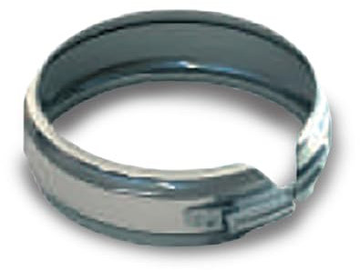 CAEXVEN Abrazadera de Unión para Tubo de Doble Pared - Serie Pellet Inox Aislada - 80 mm