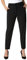 Roman Originals Work Trousers for Women UK Ladies Office Smart Stretch Suit Pants Slacks Cigarette Straight Leg Tailored High Elasticated Waist Ankle Grazer Slim - Long Black (31 inch) - Size 20