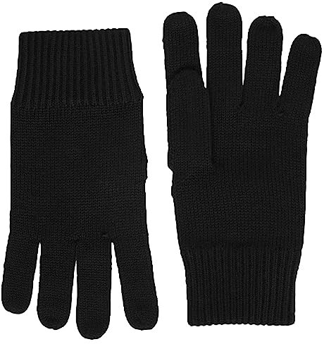 Tommy Hilfiger Herren Essential Flag Knitted Gloves AM0AM11048 Handschuhe, Schwarz (Black), OS