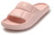 JOMIX Sommer Schlappen Damen Sandalen Stylischer Badelatschen Badeschlappen Weiche Fußbett Meer Pool Strand Schwimmen Indoor Outdoor (03 Rosa, 37 EU)