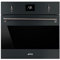 Smeg Four Électrique Compact SO4301M0N 45 cm Acier Inoxydable