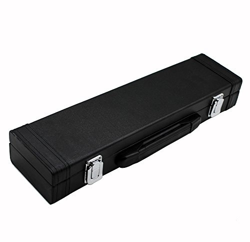 HUIOP Portable Gig Bag Box Pelle per Flauto traverso con Fibbia Schiuma Cotone Imbottito,Borsa per Flauto