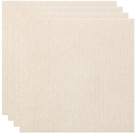 8/16 StüCk Teppichfliesen Selbstklebende rutschfeste Waschbare Teppich Bodenbelag Selbstzuschneidend Nahtlose Bodenmatte FüR KüChe, Wohnzimmer, Schlafzimmer, Badezimme(Size:50x50cm(8pcs),Color:beige)