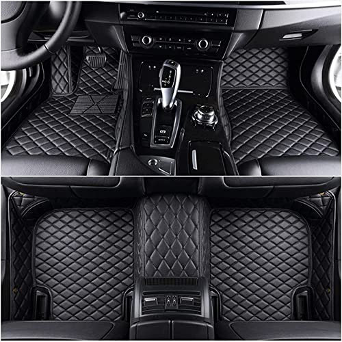 Fußmatte Auto für Toyota C-HR CHR Hybrid/C-HR EV C-EV/electric/2020 2021 2022 2023,Allwetter Leder Autoteppich Wasserdicht 3D All-Inclusive-Stil Automatte,A/Black