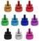 YINETTECH 10Pcs M3.5 6-32 Computer Case Thumbscrews PC Case Thumb Screws Aluminum Alloy Case Anodized Hand Fastener Computer Accessories