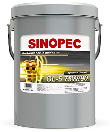 Synthetic GL-5 75W90 Heavy Duty Automotive Gear Oil - 5 Gallon Pail