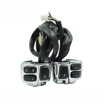Motorrad-Bremslichtschalter Motorrad Lenker Control Schalter Kabelbaum Horn Blinker Licht Schalter Für Harl&ey Davidson Sportster