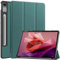 GOZOPO Funda para Lenovo Tab P12 (2023) 12.7 Pulgadas, Ultra Slim Protectora Delgada Carcasa con Soporte y Auto-Estela/Sueño, Verde Oscuro