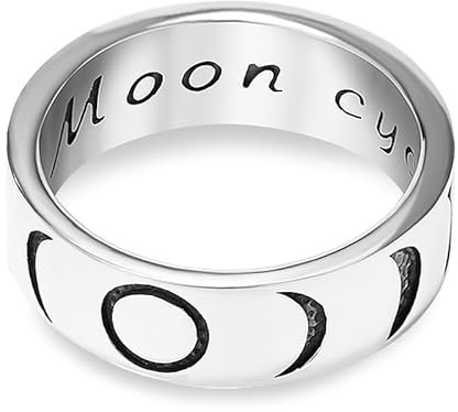 Island Soul Lunar Phases Ring 18.5 Size
