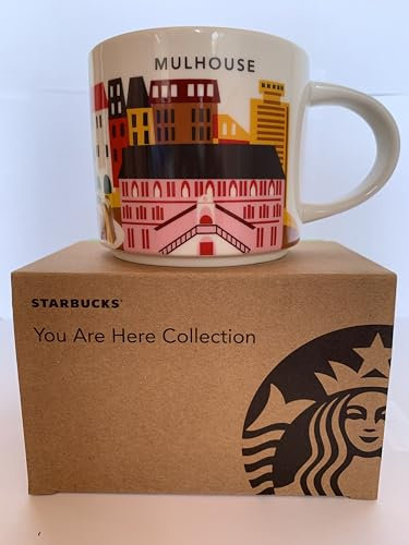 STARBUCKS Mulhouse (France/France) Mug YAH You Are here Collection - 414 ml