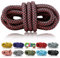 Ganzoo PPM Seil 5 Meter, Tauseil, Hunde-Leine, Halsband, Takeln, Polypropylen Multifilem Rope, 10mm Stärke, Schwarz-Rot