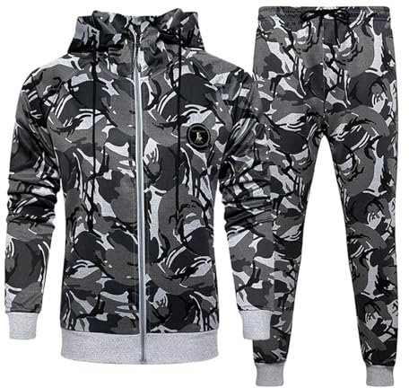 Tarnanzug Herren Paintball Combat Shirt Taktische Hose Langärmlige mit 1/4 Reißverschluss Militär Anzug Outdoor Camouflage Jagdbekleidung BDU Taktisch Uniform