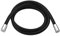 Tuyau Douche Anti-Explosion 150 cm - Surface Noir Mat Anti-Trace - Compatible Têtes de Douche Standard 1/2 - Flexible Incurvable & Durable