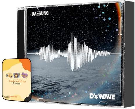 D’s WAVE DAESUNG (BIGBANG) Album [Black Version (JEWEL CASE)]+Pre Order Benefits+BolsVos K-POP Inspired Freebies (1st Mini Album)