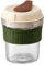 Yominerr Coffee Cup with Pressing Type Ice Tray Cold Brew Coffee Maker Portable Iced Drink Cup