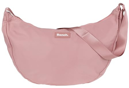 Bench Handtasche Schultergurt Moonbag Slingbag Crossbody Nova 64216 + Etui | Damen Schultertasche Banane Mond Bag Schlinge Moon Sichel Tasche Umhängetasche Freizeittasche