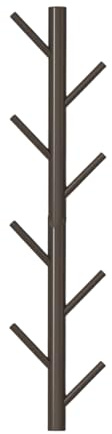 Porte-manteau vertical mural – Porte-chapeaux verticaux en bois, arbre porte-manteau moderne, crochet utilitaire pour serviettes de bain | Cintre décoratif pour organisateur de vêtements pour chapeaux
