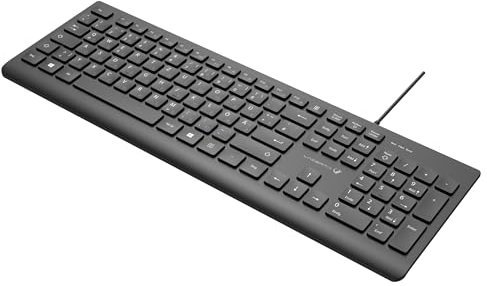Lacerto® | Russisch-Deutsche Multimedia Tastatur, USB, Spritzwassergeschützt | Russian-German Wired USB Multimedia Keyboard, adapted for The Ukrainian Language | LUCER-DR514