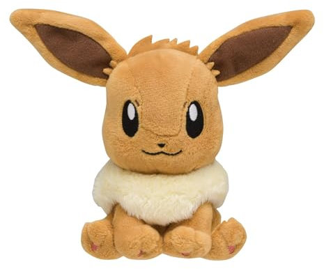 Eevee Sitting Cuties Plush - 16 cm