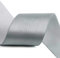 Glanz-Satin Gummiband 2m x 5cm Gummilitze 50mm f. Gürtel Kleider Blusen, Farbe:grau