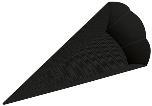 Ursus 3D-Schultüte Uni Maxi schwarz