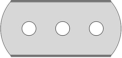 Pangolino Teppichstreifenschneider Ersatzklingen 20 Stück (2x 10 Stück)