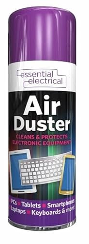 200ml Air Duster Can Multi Purpose Spray Can Cleaner for Electronics Equipment with Extendable Straw for Difficult to Reach Areas