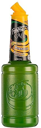 Finest Call Pornstar Martini Mix | Non-Alcoholic | Cocktail Mixer | 1 Litre Bottle | Easy Pour | Bar Essential | Premium Ingredients | Just Add Alcohol| Cocktails, Drinks, Mocktails, Passion Fruit
