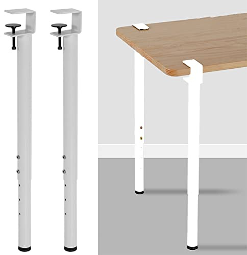 Pied de Table Pied Meuble Pieds de Serrage de Table, Pieds de Table Bricolage en Forme de F, Pieds de Bureau de Salle à Manger, Pieds de Bureau télescopiques, pour Console de Meubles de Tabl
