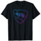 Logo des glühenden Schildes der Rocket League T-Shirt