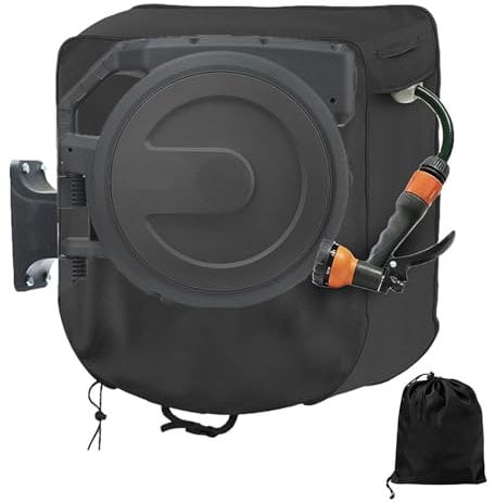 Garden Hose Cart, Retractable Giraffe Anti-Fading for Water Hose, 450D Oxford Waterproof Sunscreen Hose Reel, Giraffe Hose Reel, Outdoor Hose, Hose Covers for Outside