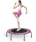 The Fellie Rebounder - Mini trampolino elastico per adulti, 101,6 cm, per fitness indoor, piccolo trampolino elastico per esercizi di allenamento, rosa