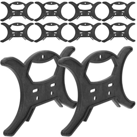 Alipis 12stücke Kabelhalter Für Lichter Praktische Aufbewahrungslösung Zur Kabelorganisation Für Zuhause Garten Und Büro Leichte Und Langlebige Kabelmanager Für Verschiedene