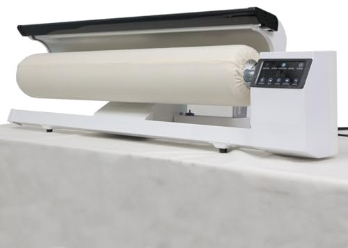 XGHDPBM Commercial Roller Ironing Machine, 36inch Rotary Iron Steam Press Machine for Home Use, Digital Fabric Rotary Steam Press Iron Garment Steamer, Industrial Rotary Steam Iron Machine