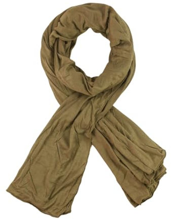 fashionchimp BASIC-Schal für Damen in angesagten Trendfarben, Jersey-Design (Salbeigrün)