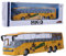 1:50 Simulations -Transit -Bus -Modellspielzeug mit Licht und Musik, Belastbar und, Geeignet für, Exquisite Verarbeitung (Yellow)