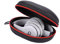 Headphone Carrying Case Headset Travel Organizer Storage Bag Pouch Compatible with Beats Solo 4/ Solo 3/ Solo4/ Solo3/ Studio3/ Studio Pro Wireless Bluetooth Noise Cancelling On-Ear Headphones (Red)