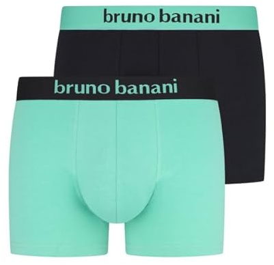 bruno banani 2er Pack Pant/Short Flowing S - XXXL jadegrün 3163 Größe S